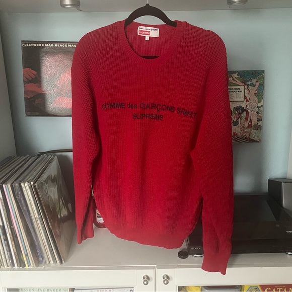 Comme des Garçons x Supreme Shirt Sweater - Picture 2 of 5